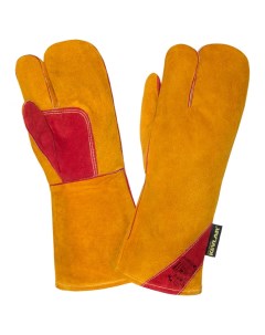 Утепленные трехпалые перчатки 2hands