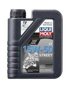 Синтетическое моторное масло 4T для четырехтактных мотоциклов Liqui moly