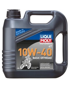 Минеральное моторное масло 4T для четырехтактных мотоциклов Liqui moly