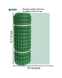 Садовая квадратная сетка Ооо "аквапласт"