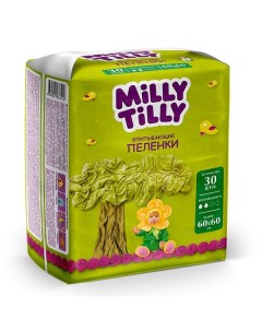 Пеленки одноразовые детские Normal Milly Tilly 60x60 30шт Олтекс с.а. зао