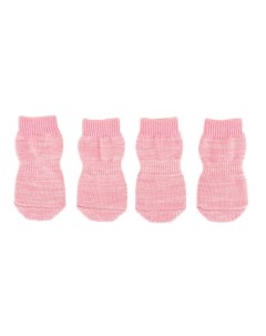 Носки для собак S розовый унисекс Rurri