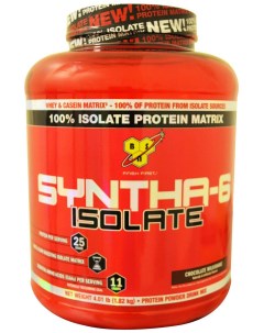 Протеин Syntha 6 Isolate 1820 г chocolate shake Bsn