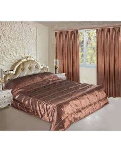 Покрывало стеганое двустороннее Ultrasonic taffeta bronze 1 5 Guten morgen