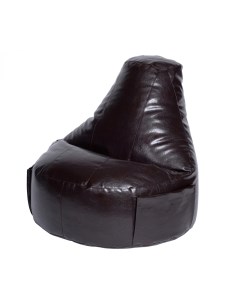 Кресло Comfort коричневое экокожа 150x90 см Dreambag