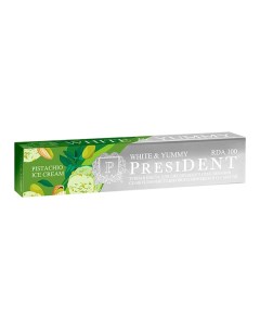 Паста зубная Фисташковое мороженое с мятой 75 г President