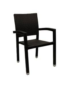 Кресло Порто чёрное Konway