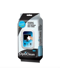 Салфетки для электроники 90 шт Opticlean