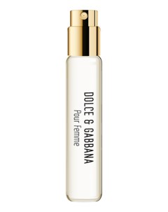 Pour Femme парфюмерная вода 8мл Dolce&gabbana