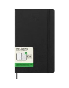 Еженедельник Classic WKNT Large недатированный 13 х 21 см 144 страницы черный Moleskine