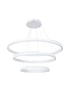 Люстра светодиодная потолочная Alfie 60 Вт 3000 6000К 20 кв м A2180SP 60WH Arte lamp