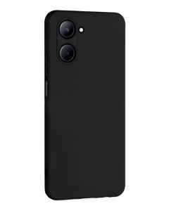 Чехол силиконовый для Realme 10 4G с защитой камеры черный X-case