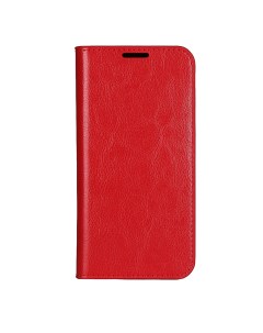 Чехол книжка для iPhone 7 8 SE 2020 боковой экокожа красный X-case