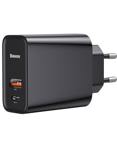 Сетевое зарядное устройство Speed PPS Quick Charger Type C 1xUSB 5 A black Baseus