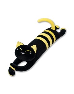 Мягкая игрушка Кот батон Пчела Билайн желтый 50 см Toys torg