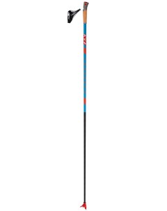 Лыжные палки TEMPESTA BLUE QCD 100 Carbon cross country pole 23P007Q 177 5 cm Kv+