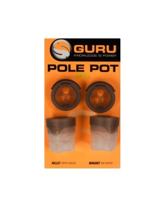 Фидерная кормушка Pole Pot S полукруглая 40 г Guru