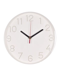 Часы настенные серия Классика плавный ход d 25 см Рубин