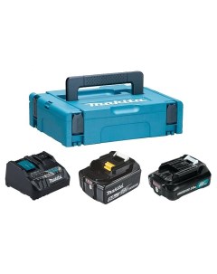 Набор 2 аккумулятора BL1850B и BL1021B зарядное устройство DC18RE 199024 2 Makita