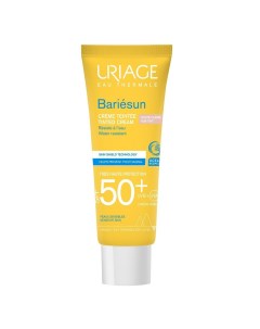 Тональный крем светлый spf 50 Bariesun Uriage (франция)