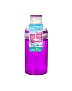 Бутылка для воды Sistema Hydrate Trio 480мл Violet 820 Hydrate Trio 480мл Violet 820
