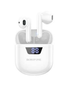 Наушники True Wireless Borofone с микрофоном BW05 Pure белые с микрофоном BW05 Pure белые