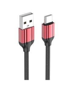 Кабель LDNIO USB Type C LS432 красный 2 м 2 4A USB Type C LS432 красный 2 м 2 4A Ldnio