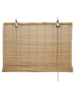 Штора рулонная бамбуковая MAGELLAN Bamboo 120х160см 013 кофе с молоком Magellan