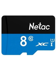 Карта памяти 8Gb microSD ECO Class 10 UHS I A1 NT02P500ECO 008G S Netac