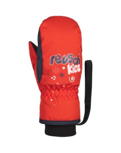 Варежки 18 19 Kids Mitten Fire Red Dress Blue White Reusch