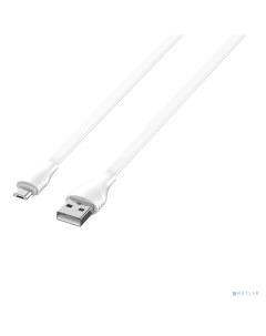 Кабель USB Micro USB плоский 2 1A 2м белый LS552 LD_C3830 Ldnio