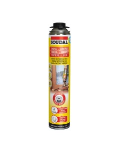 Пена монтажная профессиональная Gunfoam Yellow Окна Двери зимняя 750 мл Soudal