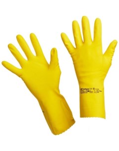 Перчатки латексные MultiPurpose желтые размер 8 M 1 пара 100759 10 уп Vileda