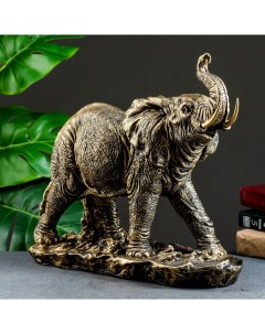 Фигура Слон бронза 43х18х35см Хорошие сувениры