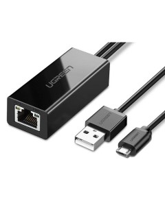 Сетевая карта MicroUSB 2 0 100Mbps Ethernet Adapter 30985 Ugreen