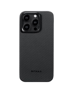 Чехол MagEZ Case 4 KI1501P для iPhone 15 Pro чёрный Pitaka