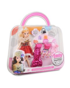 Кукла шарнирная Зимняя принцесса с аксессуарами 28 см HP1067142 Qian jia toys