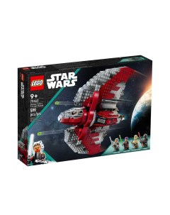 Конструктор Star Wars Джедайский шаттл Т 6 Асоки Тано 601 деталь 75362 Lego