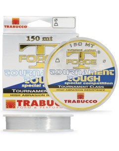 Леска T FORCE Tournament TOUGH 150 м 0 255 мм 8 4 кг цв Прозрачный Trabucco