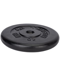 Диск обрезиненный d 31 мм чёрный 10 0 кг 432 Barbell