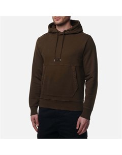 Мужская толстовка Brushed Emerized Diagonal Fleece Logo Garment Dyed C.p. company