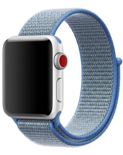 Ремешок W17 Magic Tape WH5225 HL для Apple Watch Series 2 3 4 38 40mm Blue Coteetci