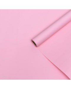 Пленка для цветов тонированная матовая розовый 0 5 х 10 м 70 мкм Nobrand