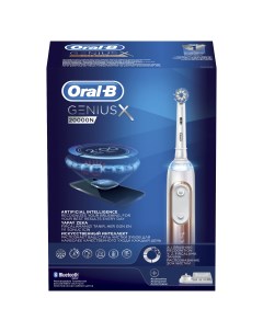 Зубная щетка электрическая Braun GeniusX Sensi 20000N D706 515 6X Rose Gold Oral-b