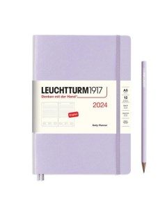 Ежедневник Leuchtturm1917 2024г A5 с расп сиреневый