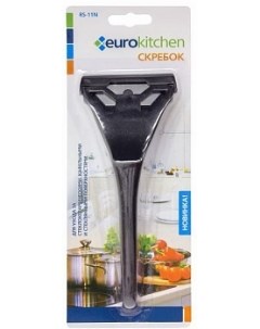 Скребок RS 11N для стеклокерамики черный Eurokitchen