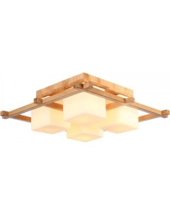 Люстра потолочная Woods E27 240 Вт 10 кв м A8252PL 4BR Arte lamp