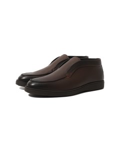 Кожаные ботинки Santoni