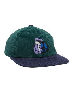 Кепка Peace Paw 6 Panel Snapback Dark Cedar Multi 2023 Obey