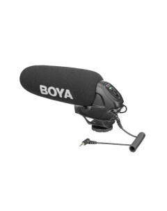 Накамерный суперкардиоидный конденсаторный микрофон пушка BY BM3030 для фото и видеокамер диктофонов Boya